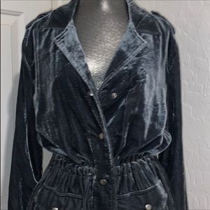 Lucky brand velvet jacket